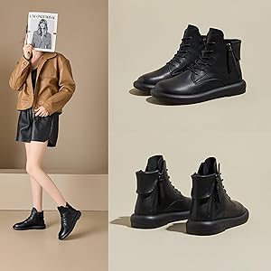 ショートブーツ・ブーティ 3JUIN Woman Flat ankle boots Black 324W7004S0873997 BLACK 3JUIN Woman Flat ankle boots Black 324W7004S0873997 BLACK